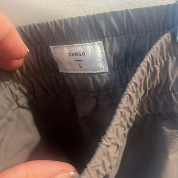 Men's Gray PACSUN Cargo Pants - Picture 4 of 6